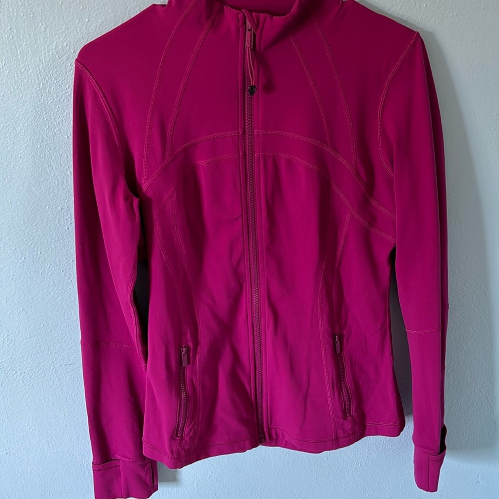 Lululemon Define jacket in magenta
